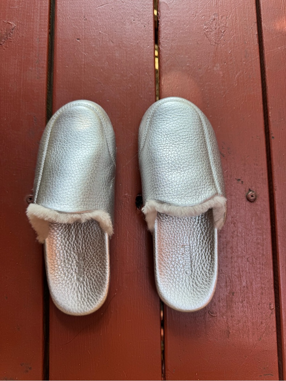 OluKai Konea Genuine Shearling Lined Mule Women’s size 7